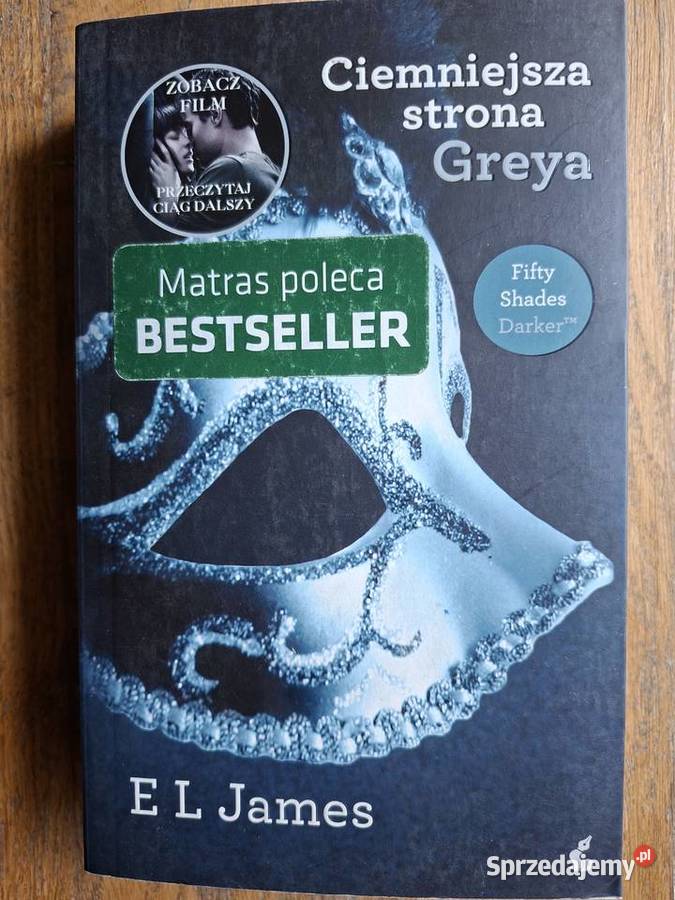 Ciemniejsza strona GreyaE L James Książki i Podręczniki