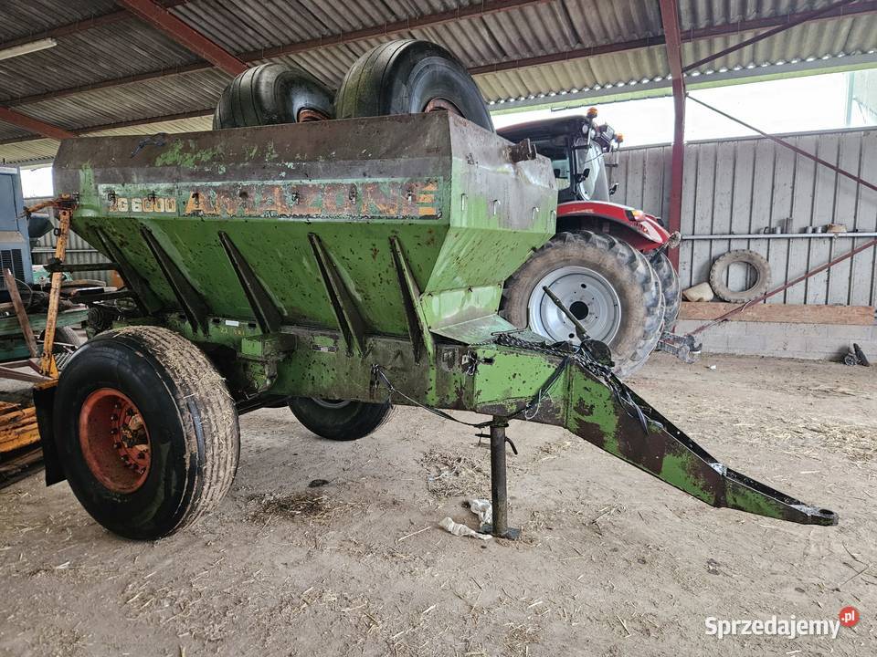Rozsiewacz do Wapna i Nawozów AMAZONE ZG 6000 na Turów