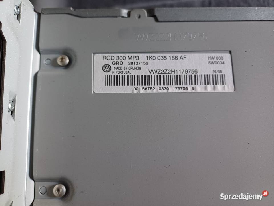 Radio mp3 CD VW Zabrze