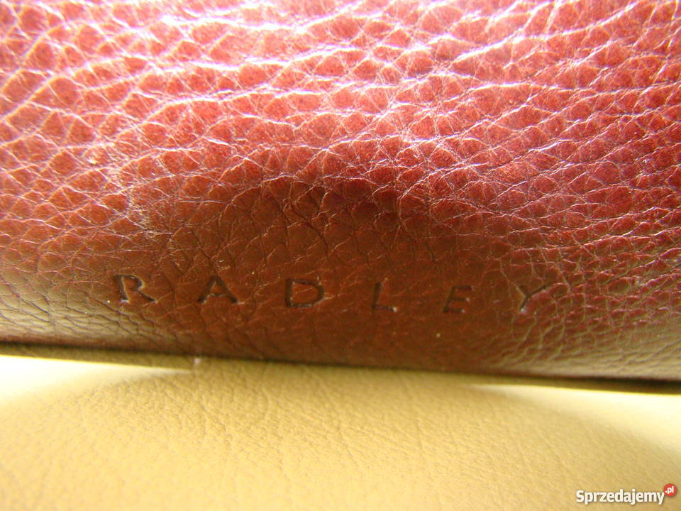 piękna skórzana torebka RADLEY skóra naturalna Bartoszyce