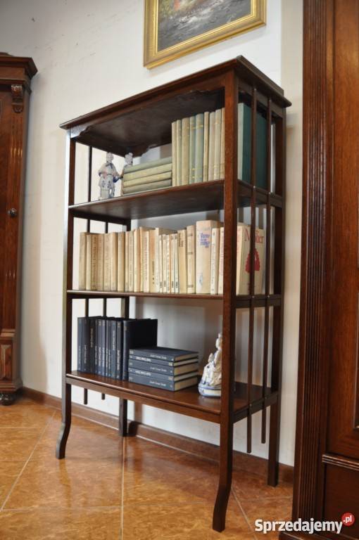 Etażerka dębowa secesyjna Kępnica sprzedam
