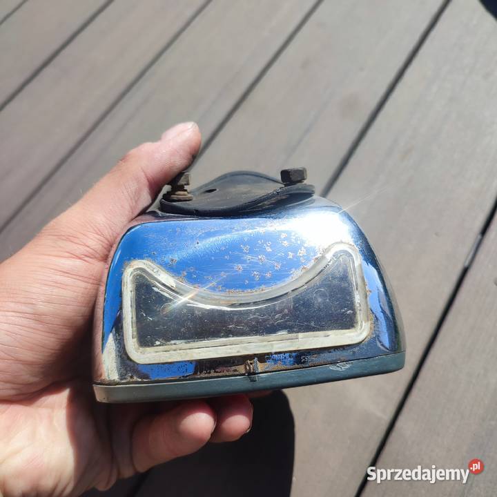 Lampa tylna telewizorek chrom wsk Dudek lelek sprzedam