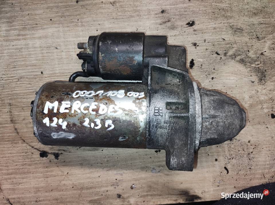 MERCEDES 190 W124 23E rozrusznik 0001108003 Układ elektryczny Kielce sprzedam