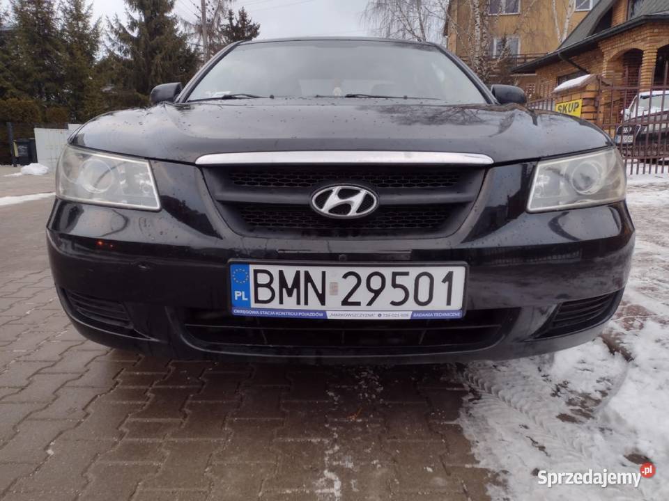 Hyundai Sonata 20 Diesel 2008 140KM podlaskie Białystok