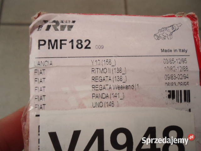 NOWA POMPA HAMULCOWA TRW PMF182 FIATLANCIA osobowe Jaworzno sprzedam