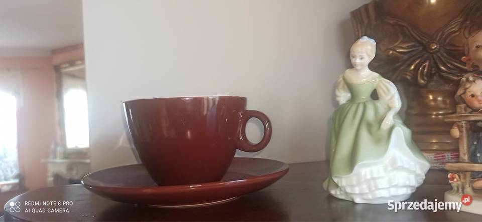 Filiżanka na spodku wielka Brąz Gdańsk sprzedam