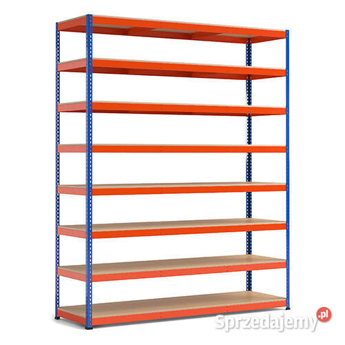 Regał magazynowy 2438x1536x925mm 8P WIÓR 640 2 Gomunice