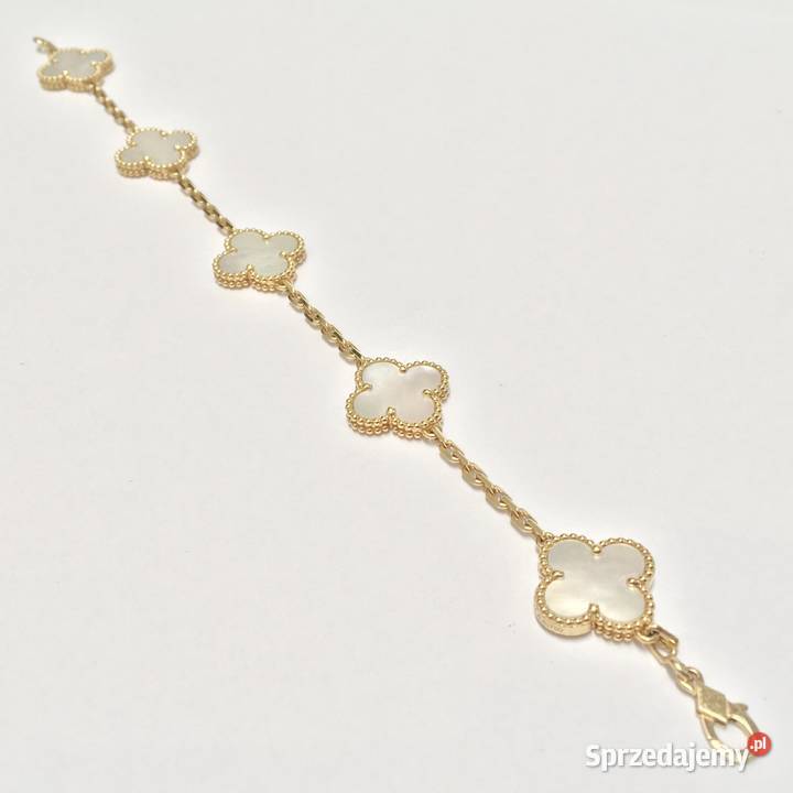 VAN CLEEF ARPELS Złota Bransoletka 18K Alhambra złoto Warszawa