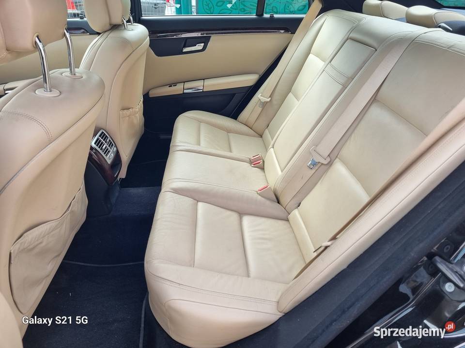 MercedesBenz Klasa S W221 350 BLUETEC 30 258 skórzana tapicerka Klasa S Płońsk