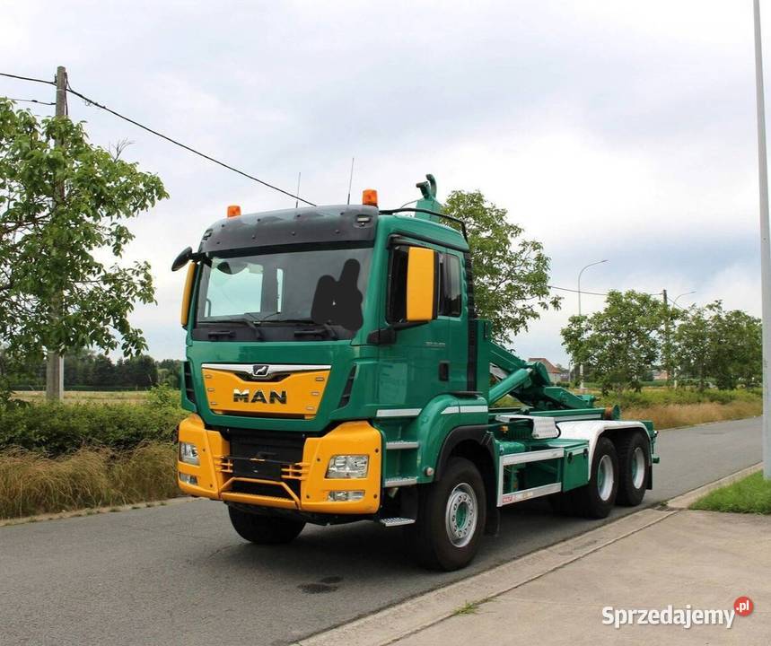 Hakowiec 6x4 Man Tgs Eur 6 12000kg Wymienne nadwozia mazowieckie
