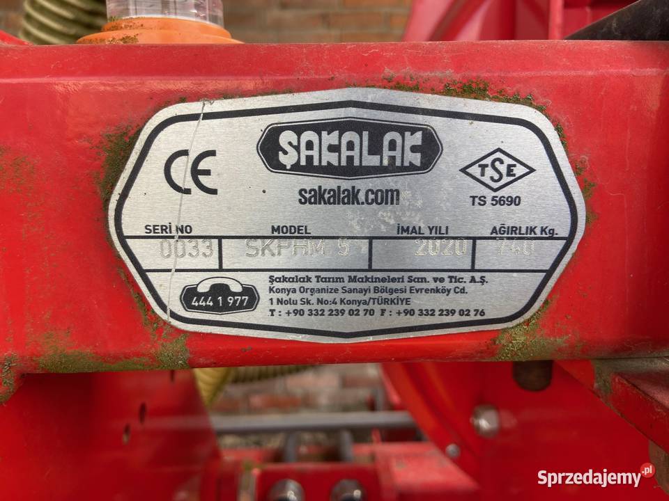 Siewnik Sakalak SKPHM 5 Siewniki i sadzarki Sietesz