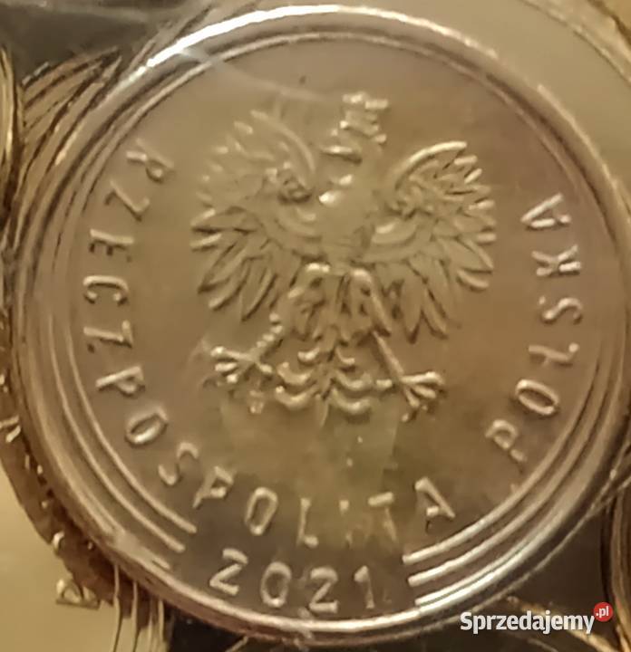 Moneta 1 gr 2021 r Mennicza Mosina