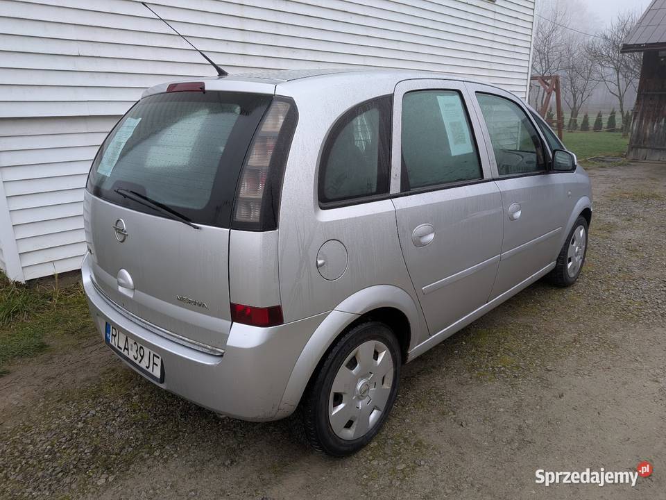 Meriva I 16 TWINPORT ECOTEC 105 77kW srebrny Albigowa