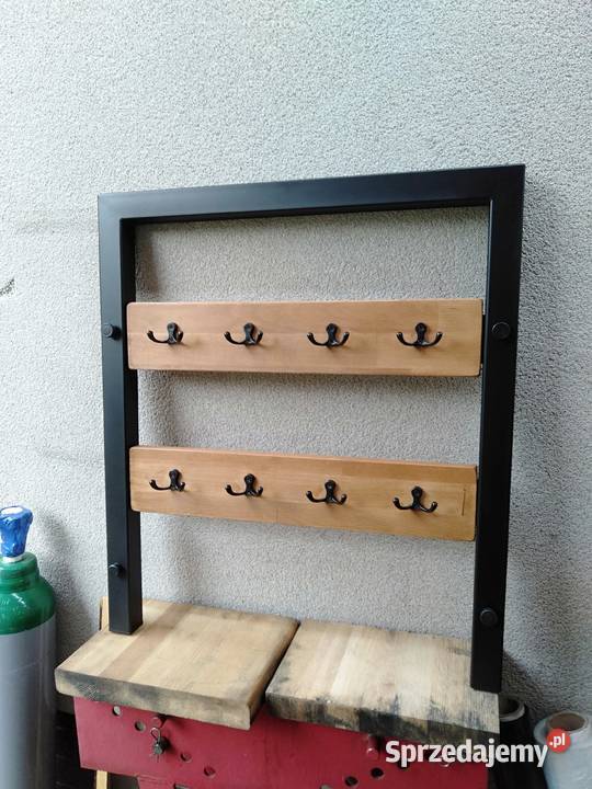 wieszak do przedpokoju Loft industrial Belsoo Wyposażenie wnętrz pomorskie