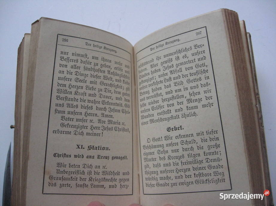 Modlitewnik XIX w oprawiony w kość wielkopolskie