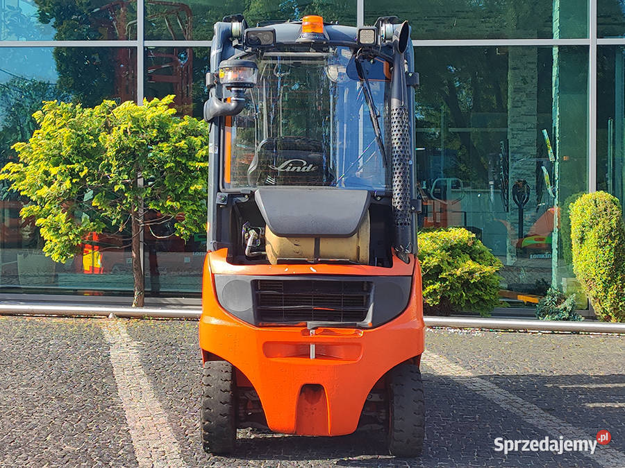Wózek widłowy gazowy Linde H16T01 LPG triplex Kęty