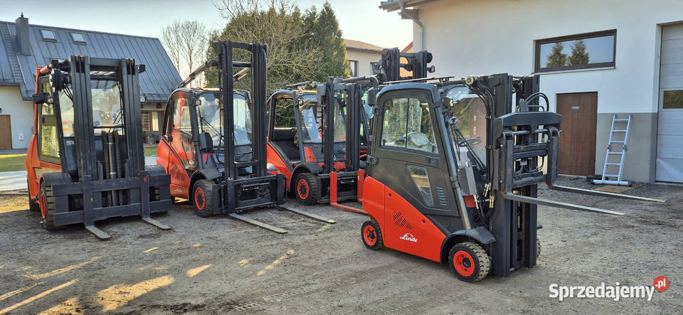 Linde H16T Triplex 462m 4 sekcje Motoryzacja Małkinia Górna