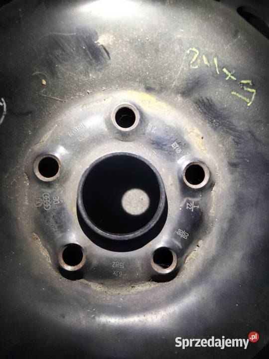 KOŁO DOJAZDOWE 15 zapasowe 5X112 audi VW seat Dęblin