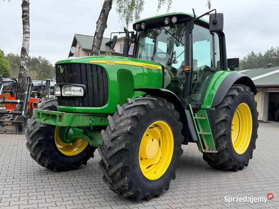 John Deere 6820 TUZ WOM JD 6610 Ares 640 Renault Napęd 4x4 Laskowiec sprzedam