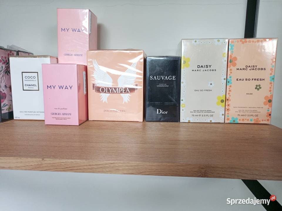 Perfumy 35 flakonów dg Prada Giorgio Armani Perfumy i wody Gdańsk