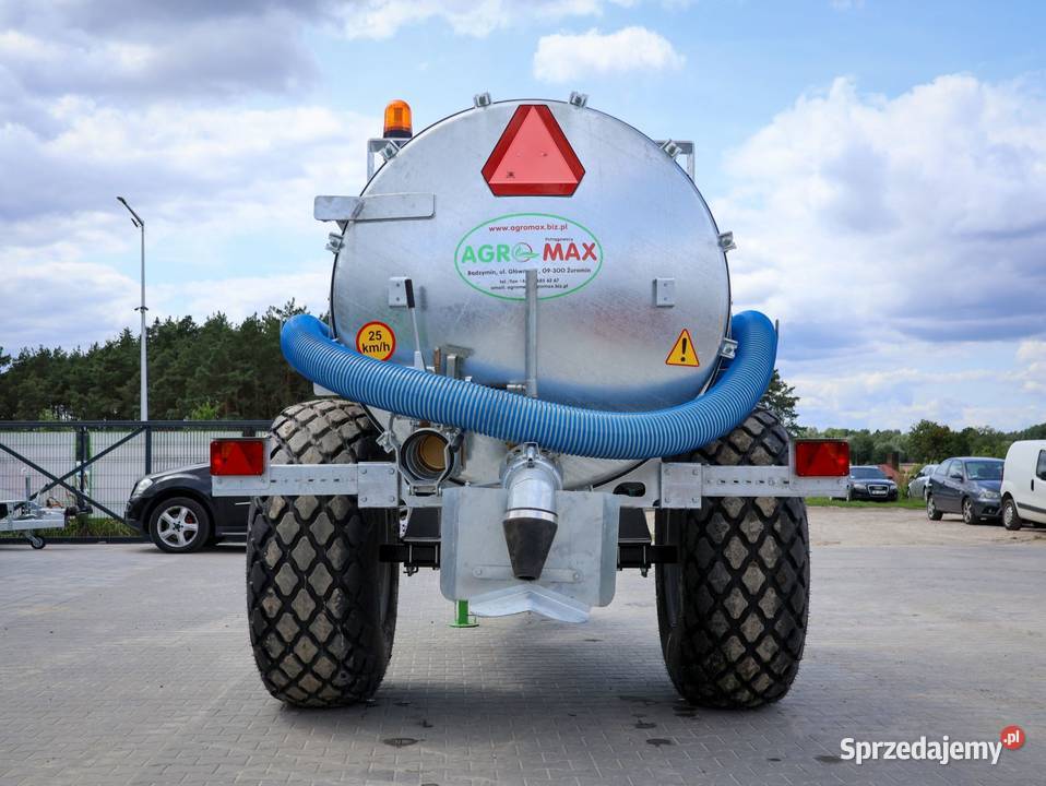 WYPRZEDAŻ NOWY Wóz Asenizacyjny AGRO 8000 L Zielona Góra