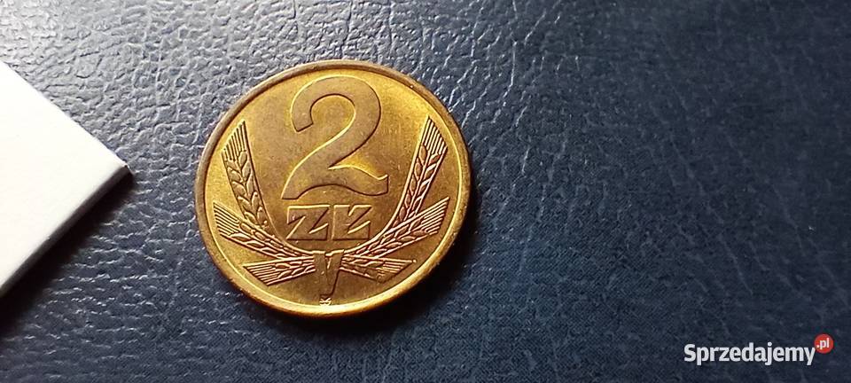 Stare monety 2 złote 1977 PRL Polska cudo