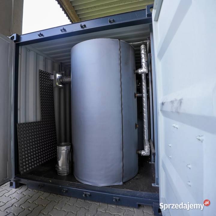 Kotłownia Kontenerowa Piec na Trociny Zrębki Kotły i Piece CO Kożuchów sprzedam