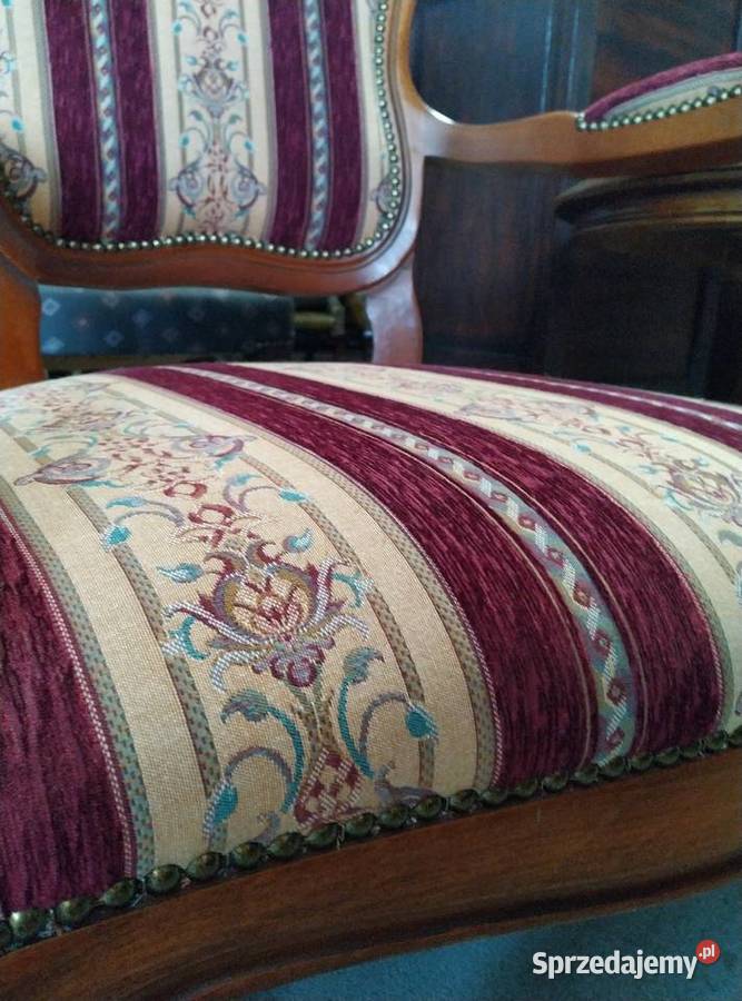 Oryginalny włoski fotel Ludwik wygodny Białystok