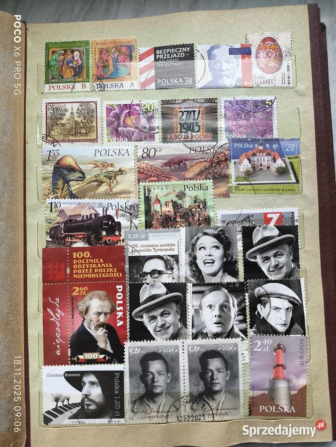 Znaczki polskie mazowieckie Warszawa