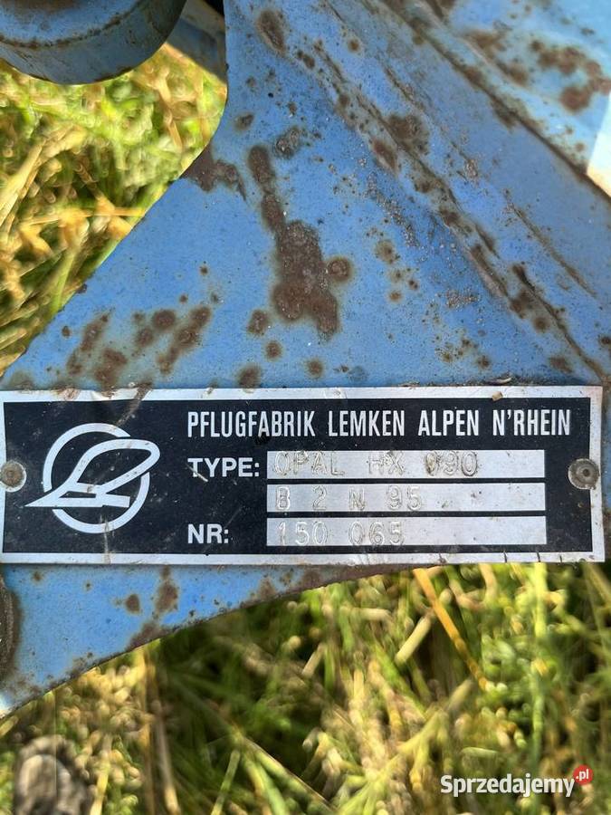 Lemken Opal 090 kverneland khun łódzkie Wardzyn