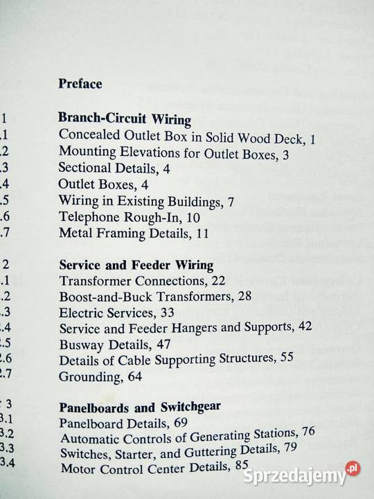 Handbook of electrical Warszawa