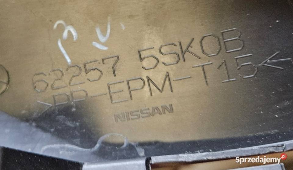 NISSAN LEAF II KRATKA LEWA ZDERZAKA PRZÓD osobowe wielkopolskie sprzedam