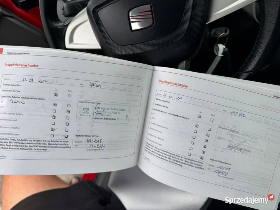 Seat Ibiza Ibiza 14 mpi benzyna Ładna w Szerominek