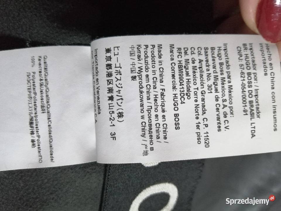 Hugo Boss Model Salungi6 Spodnie Rozmiar 40(L) Zgorzelec