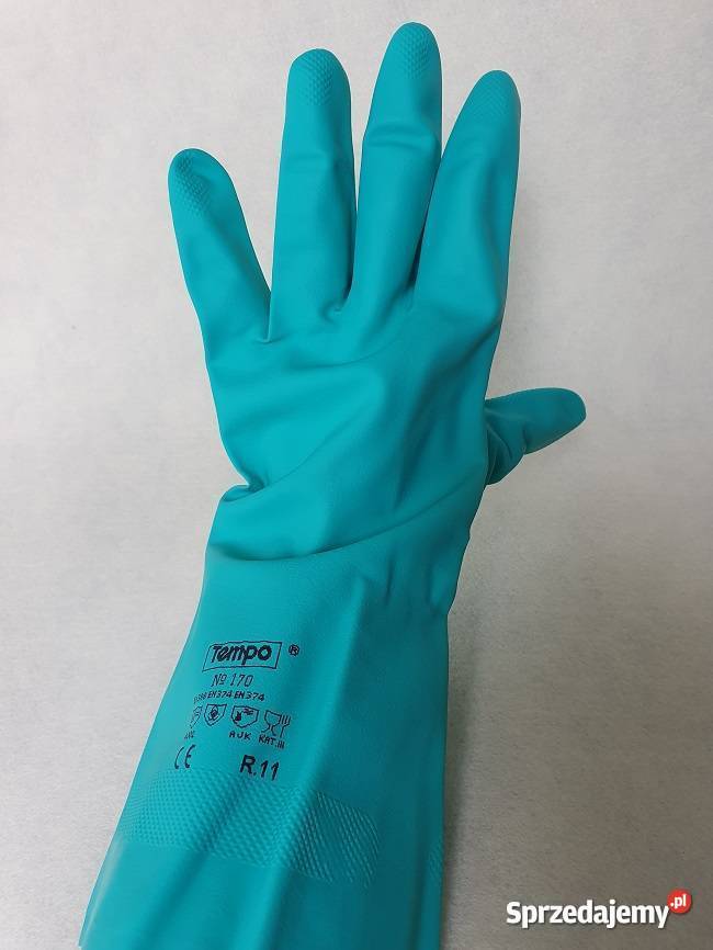 Rękawice nitrylowe TEMPO 170 WYPRZEDAŻ