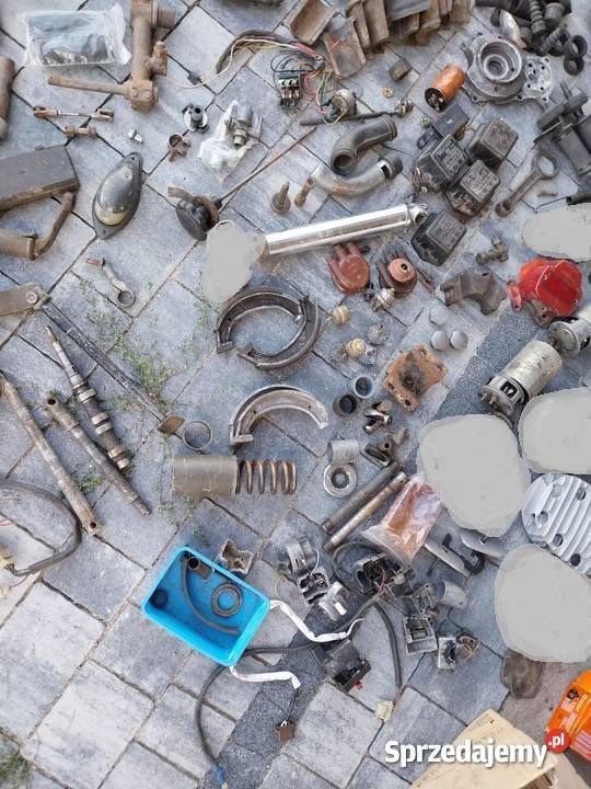 M72 Ural K750 zestaw części garażowe porządki Kończyce sprzedam