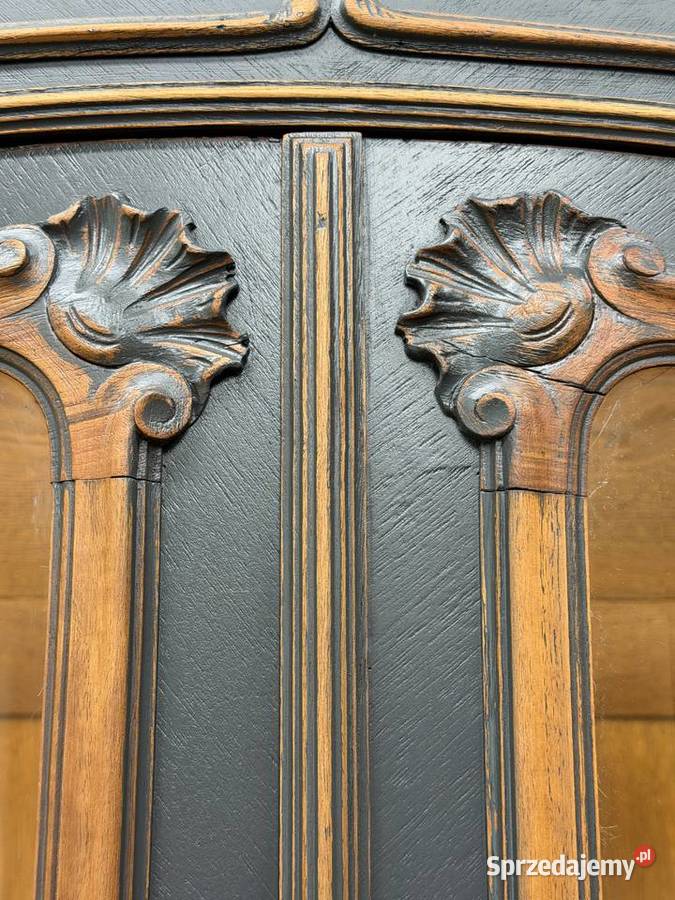 Biblioteka 2drzwiowa witryna Ludwik XV Francja I Poznań