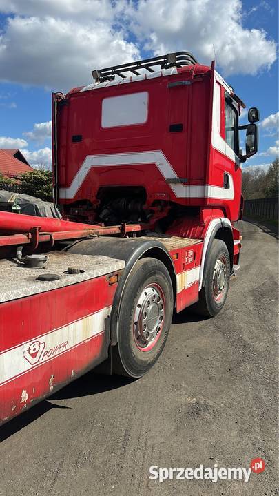 Scania R500 V8 8x4 rama Hakowiec diesel śląskie