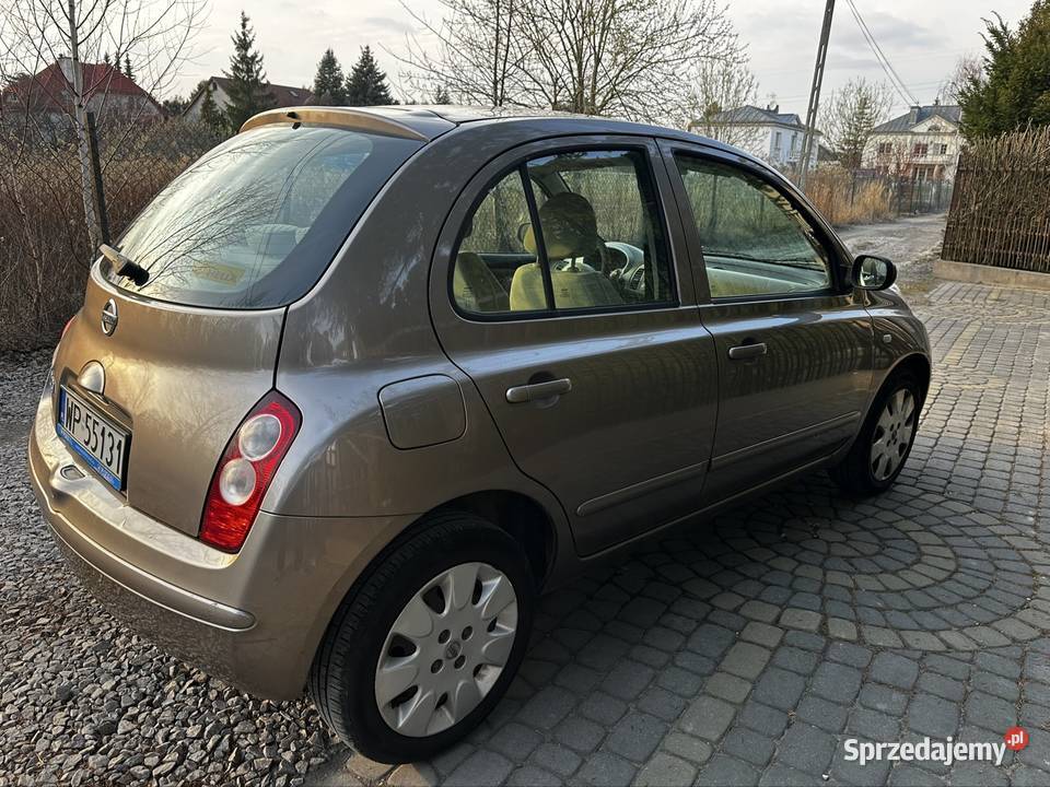 Nissan Micra Pełen Automat Salon Polska 1250cm3 Piaseczno