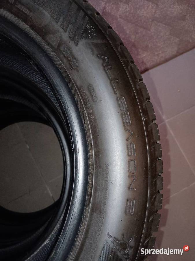 Dunlop all season 2 1856515 prawie nowe komplet Mystków