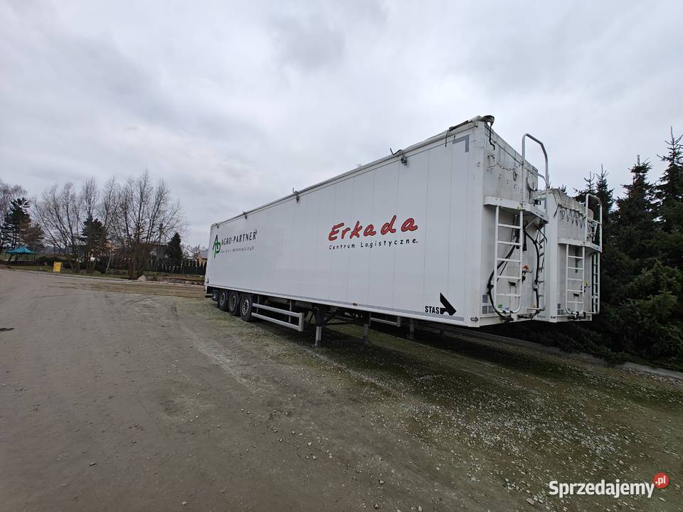 naczepa STAS MF 92A z ruchoma podłogą 2020 Przyczepy i naczepy wielkopolskie Przybysławice sprzedam