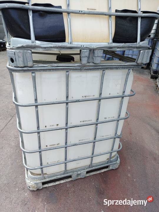 Zbiornik 1000 L MAUZER wgniecione Łozina