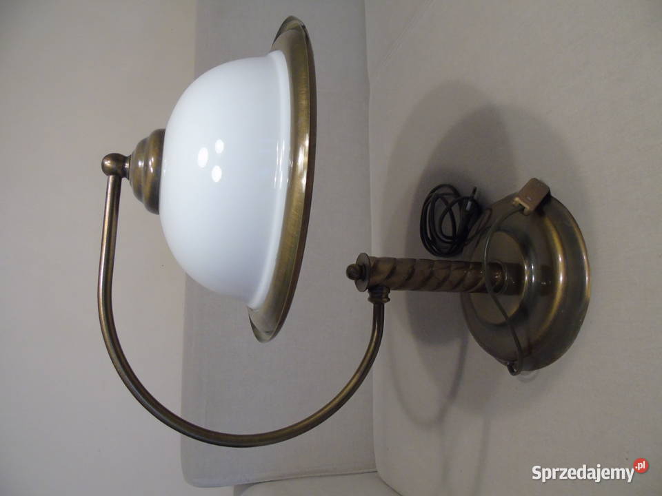 lampka nocna odcienie brązowego Konin sprzedam