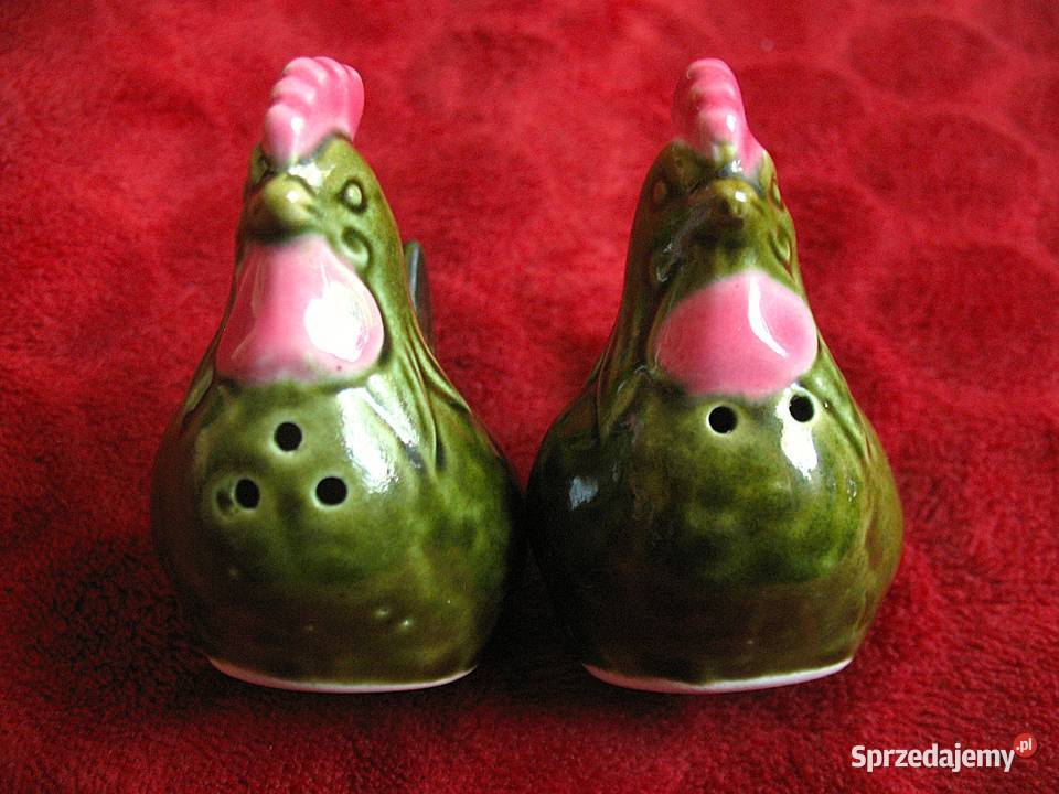 Sól i pieprz kury 7 x 6 x 4 Solniczka i Siedlce