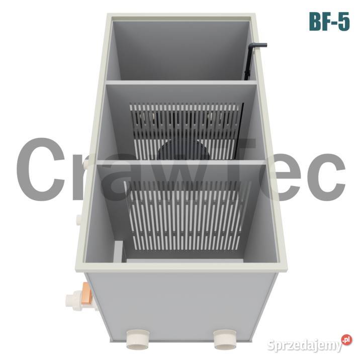 Filtr biologiczny CrawTec 3komorowy 1 m do CWS i Kraków