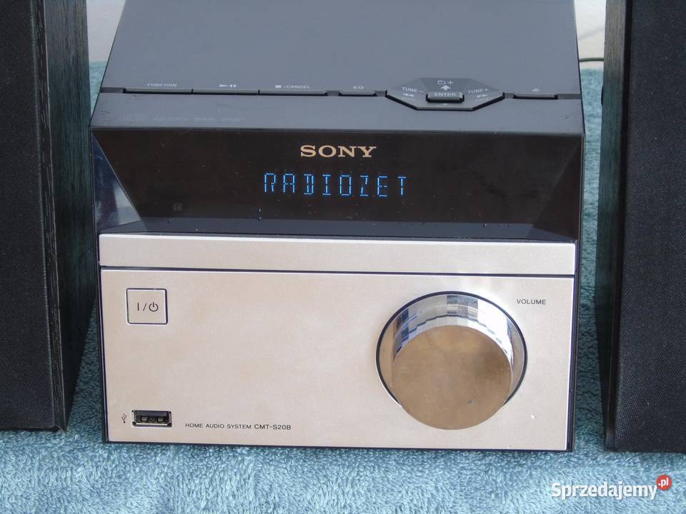 Wieża Sony USB mp3 CD RDS AUXkolumny DOSTAWA Wieże i miniwieże Audio Jasło sprzedam
