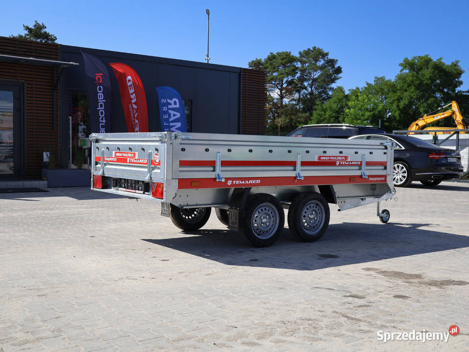Przyczepka samochodowa TEMARED TRANSPORTER 30152 Burtowe i plandeki Łódź