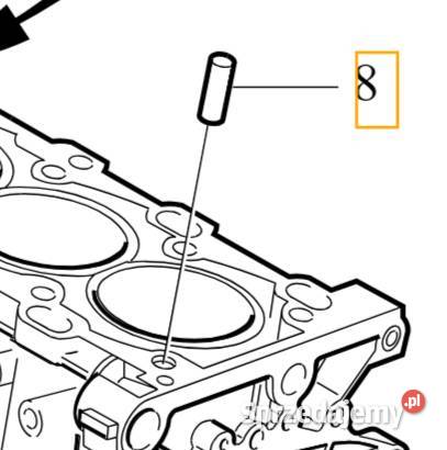 VOLVO kolek pin centrujacy glowice blok silnika Bielany Wrocławskie