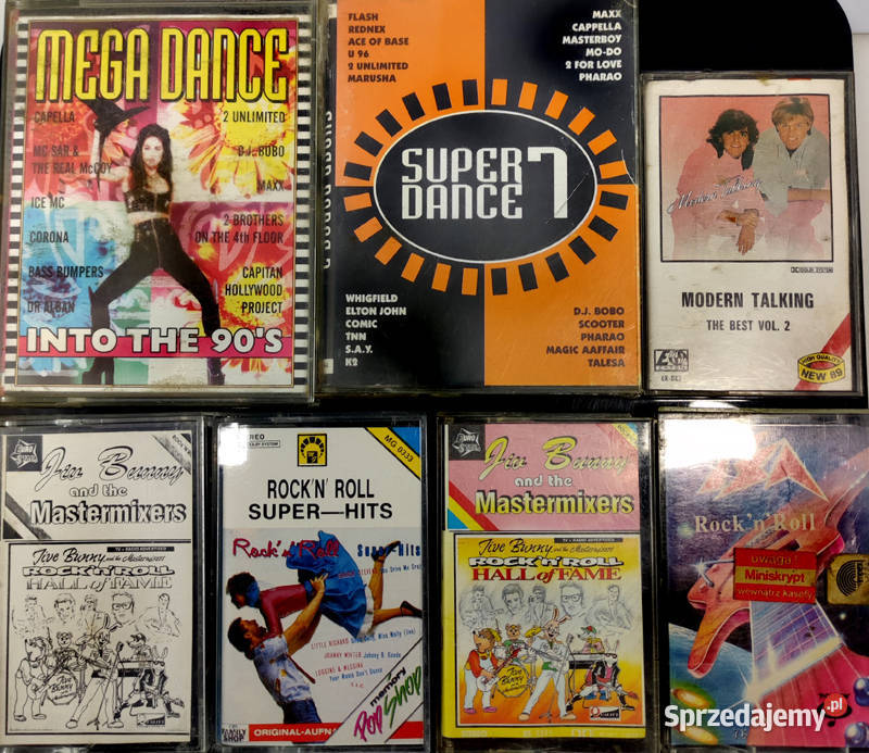 kasety magnetofonowe z muzyka rozrywkowa Wrocław sprzedam