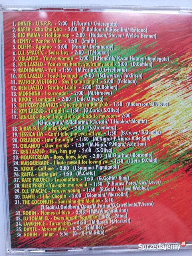Dance hits mix kolekcjonerska płyta cd 1998 sprzedam